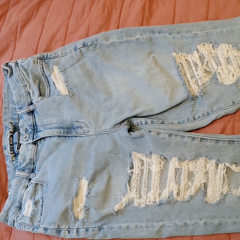 American eagle next level curvy jeggings